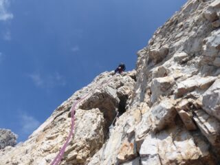 In doppia sul Camino Zsigmondy.