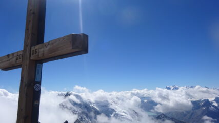 Lagginhorn - croce di vetta