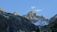 Zoomata dalla Casera Valletto sul monte omonimo. 