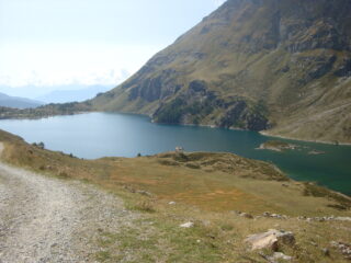 lago Cignana: piccolo mare in quota