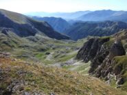 Il Piano delle Mastrelle da Cima Bozano