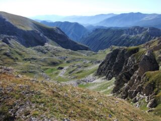 Il Piano delle Mastrelle da Cima Bozano