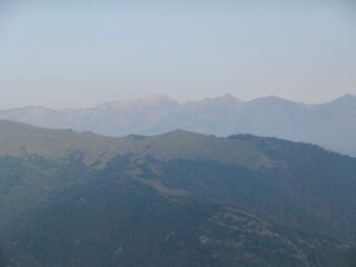 Alpi Liguri nella caligine 