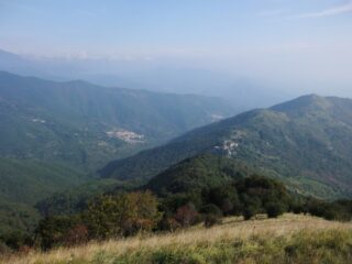 Il versante di salita  