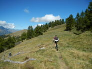 si sale verso il Monte Festa