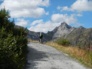 sullo sfondo il Colle del Mulo