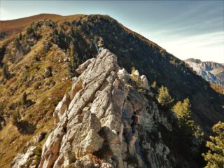 La guglia con le due scalette