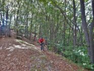 Il bellissimo tratto dalla Peira al colle della Piatta