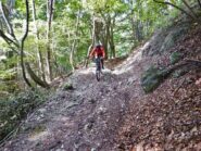 Sul tratto finale del Chamin Rabest