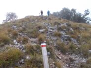arrivo sull'anticima