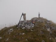 il cippo sulla cima