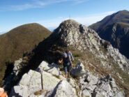 dopo la Cima della Madonna ,superato il primo spuntone