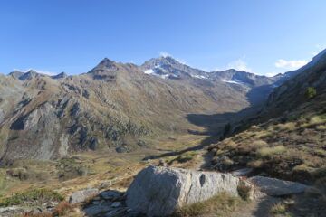 il vallone di Bardoney dal sentiero per il lago delle Loie