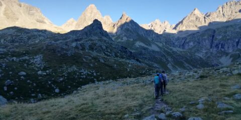 La mole del Becco già al sole
