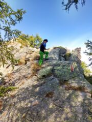 Cajo aggiunge la fissa sui passetti di roccia