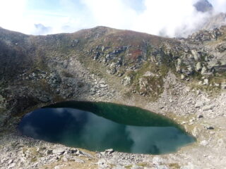 Il misterioso e severo lago Laus.
