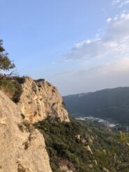Il settore settentrionale della Rocca di Perti 