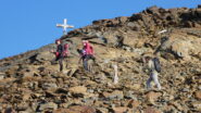 a pochi minuti dalla prima cima del Monte Vioz