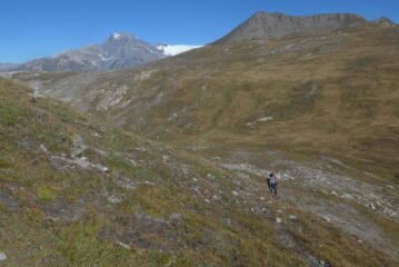 Salendo alla pointe de Bellecombe