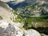 sguardo su Pont dalla croce di Arolley