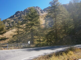 ...e dal tornante di partenza