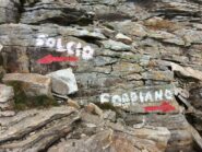 Bivio lungo la discesa