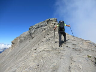 Salita finale per Testa Grigia