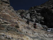 Poco sotto il ghiacciaio dell'Ape 