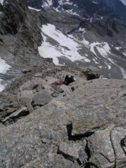 All'altezza del ghiacciaio dell'Ape