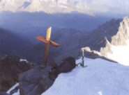 croce in vetta gran combin de valsoney