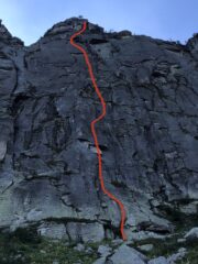 Il tracciato della via