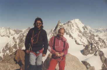 in vetta con Roberto