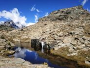 Laghi di Resy. Ai piedi del Monte Rosso.