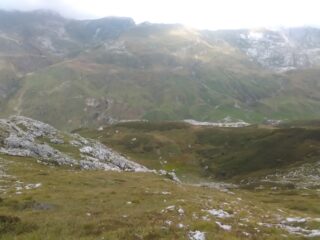 Scendendo verso il Piano delle Saline