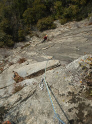 Sguardo indietro dopo secondo tiro