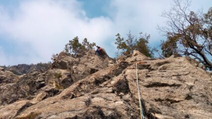 Uscita in cima