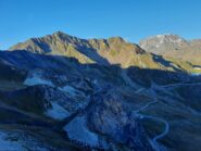 Panorama al tramonto