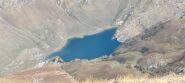 il Lago di Malciaussia visto dalla cima