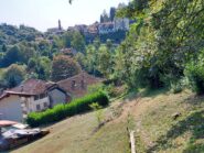 Vista di Favaro dal sentiero D1