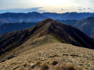 Arrivando all'Alpe Belvedere