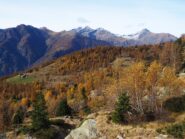 In discesa, con le Dame di Challand e il Mont Nery sullo sfondo.