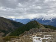 Becca France vista da quota 2348