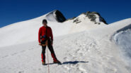 il sottoscritto al Breithornpass m. 3333