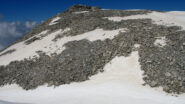 la Cima Nord del Breihtorn osservata dal Breithornpass