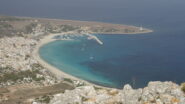 Zoomata sulla spiaggia di San Vito lo Capo.
