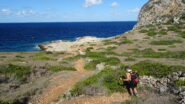 Terza deviazione per Cala Calcara.
