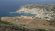 Panorama su Favignana paese.