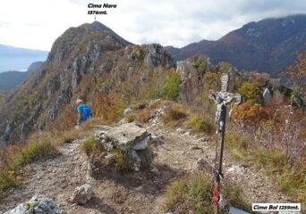 Da Cima Bal proseguiamo verso Cima di Nara.