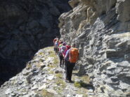 sul sentiero catenato