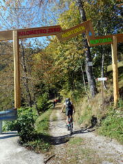 km 0 uscendo da Montemale in direzione passo della Piatta